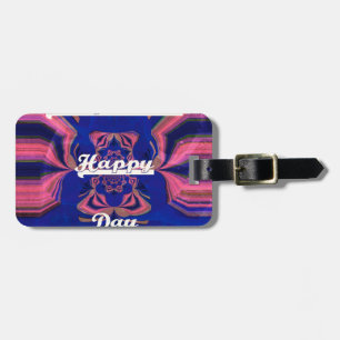 Étiquette À Bagage Fête de l'Indépendance Abstraite Art