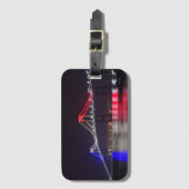 Étiquette À Bagage Fête de l'indépendance du pont de Newport (Devant Vertical)