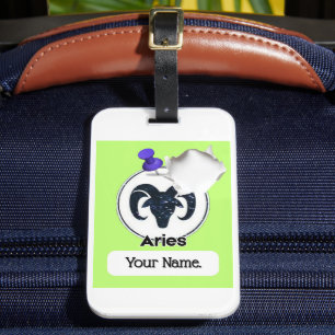 Étiquette À Bagage Fête H01 #PinnedMyZodiac ! Etiquettes à bagages
