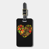 Étiquette À Bagage Fête mexicaine des morts Mexique (Devant Vertical)