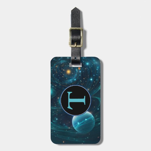 Étiquette À Bagage Feu Quantum (Devant Vertical)