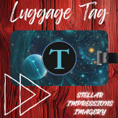 Étiquette À Bagage Feu Quantum