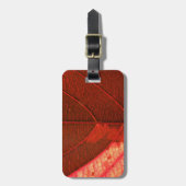 Étiquette À Bagage Feuille (Devant Vertical)