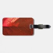 Étiquette À Bagage Feuille (Dos horizontal)