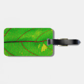 Étiquette À Bagage Feuille (Dos horizontal)