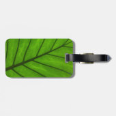 Étiquette À Bagage Feuille (Dos horizontal)