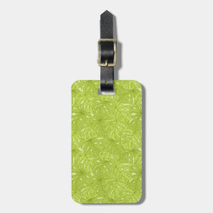 Étiquette À Bagage Feuille de palmier
