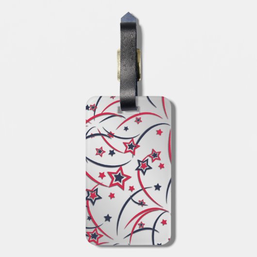 Étiquette À Bagage Feux (Dos Vertical)