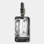 Étiquette À Bagage Fiat 500, Cinquecento en Italie (Devant Vertical)