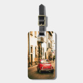 Étiquette À Bagage Fiat 500 Cinquecento en Italie (Devant Vertical)