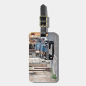 Étiquette À Bagage Fiat 500, Cinquecento en Italie (Devant Vertical)