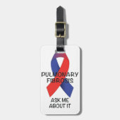 Étiquette À Bagage Fibrose pulmonaire (Devant Vertical)