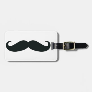 Étiquette À Bagage Fier de mon Stache….Moustache