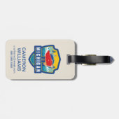 Étiquette À Bagage Fierté de l'État | Michigan (Dos horizontal)