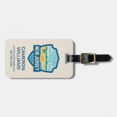 Étiquette À Bagage Fierté de l'État | New Jersey (Devant horizontal)