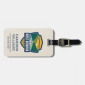 Étiquette À Bagage Fierté de l'État | Virginie occidentale (Devant horizontal)