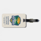 Étiquette À Bagage Fierté de l'État | Virginie occidentale (Dos horizontal)