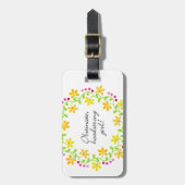 Étiquette À Bagage Fierté et préjudice entêtés obstinés d'Austen de (Devant Vertical)