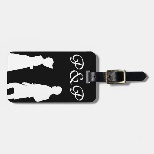 Étiquette À Bagage Fierté et préjugés (Devant horizontal)