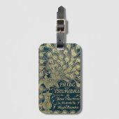 Étiquette À Bagage Fierté et préjugés (Devant Vertical)