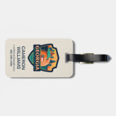 Étiquette À Bagage Fierté | la Géorgie d'état (Dos horizontal)