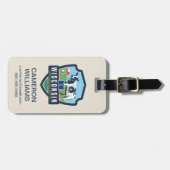 Étiquette À Bagage Fierté | le Wisconsin 2 d'état (Devant horizontal)