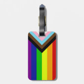 Étiquette À Bagage Fierté LGBTQ+ (Dos Vertical)
