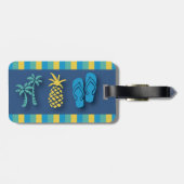 Étiquette À Bagage Fièvre d'île (Dos horizontal)