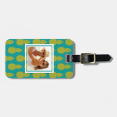 Étiquette À Bagage Fièvre tropicale à ananas (Devant horizontal)