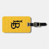 Étiquette À Bagage Filigrane de Long Beach State (Devant horizontal)