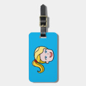 Étiquette À Bagage Fille (Devant Vertical)