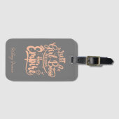 Étiquette À Bagage Fille Boss Construire Son Empire Personnalisé (Devant Horizontal)