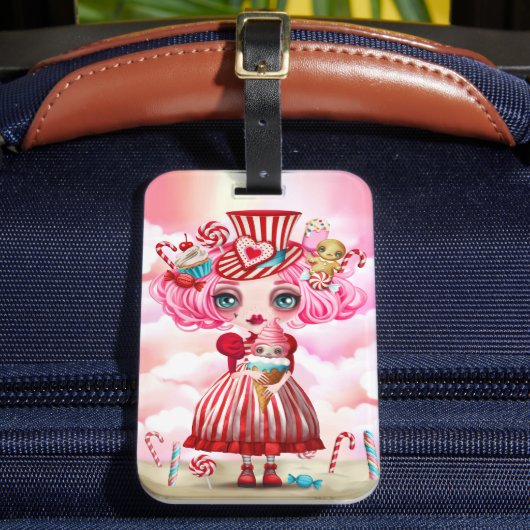 Étiquette À Bagage Fille de Bonbon (Insitu Rectoal 2)