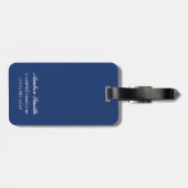 Étiquette À Bagage Fille de chemins de fer et affiche britanniques de (Dos horizontal)