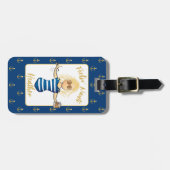 Étiquette À Bagage Fille's Trip Week-end Funny Nautical Beach Vacatio (Devant horizontal)