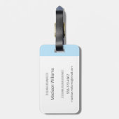 Étiquette À Bagage Fin de semaine d'été de CBC (Dos Vertical)