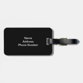 Étiquette À Bagage Finale Fireworks (Dos horizontal)