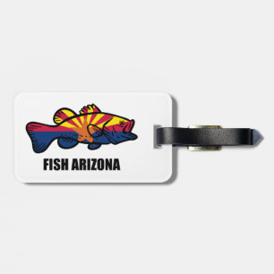 Étiquette À Bagage Fish Arizona