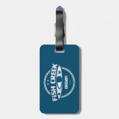 Étiquette À Bagage Fish Creek Oregon Kayak (Dos Vertical)