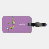 Étiquette À Bagage Fitness aérienne Yoga Thunder_Cove (Dos horizontal)