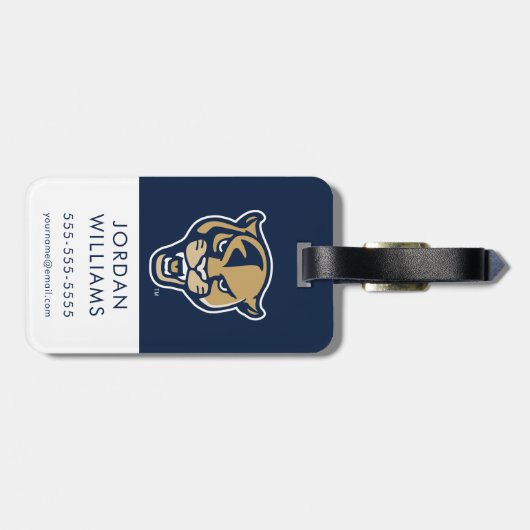 ÉTIQUETTE À BAGAGE FIU (Dos horizontal)