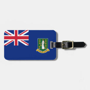 Étiquette À Bagage Flag des îles Vierges britanniques