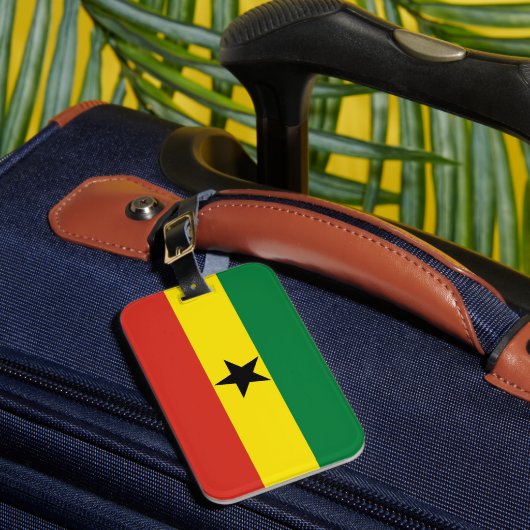 Étiquette À Bagage Flag du Ghana (Insitu Rectoal 1)
