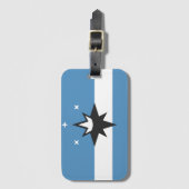 Étiquette À Bagage Flag of Springfield, Missouri (Devant Vertical)