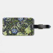 Étiquette À Bagage Fleur Antique d'Algues de William Morris (Dos horizontal)