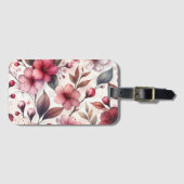 Étiquette À Bagage Fleur de cerisier (Devant Horizontal)