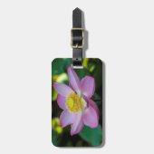 Étiquette À Bagage Fleur de lotus en fleurs, Indonésie (Devant Vertical)