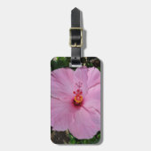 Étiquette À Bagage Fleur d'Hibiscus d'Hawaii (Devant Vertical)