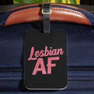 Étiquette À Bagage Fleur lesbienne AF Fierté LGBT Amour gay Parade