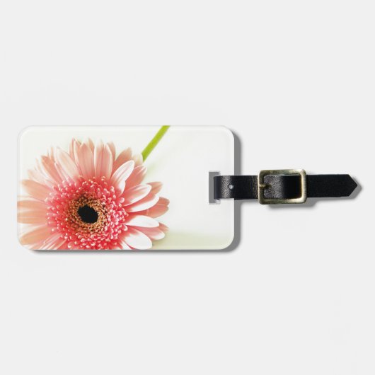 Étiquette À Bagage Fleur marguerite (Devant horizontal)